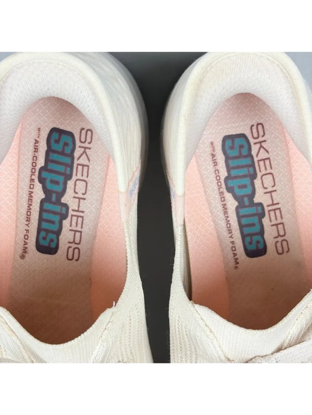 Skechers Slip-Ins Ultra Flex 3.0 Casual Shoes Womens 9 Natural Memory Foam